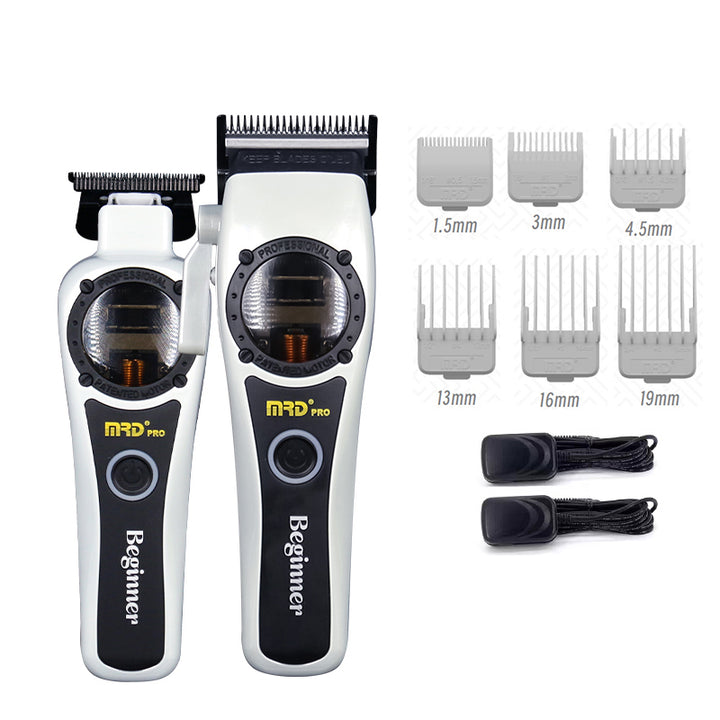 Vector Clipper & Trimmer Duo – White