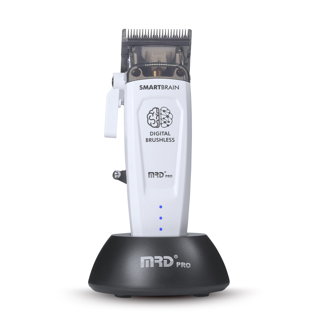 Smart Brain Digital Brushless Clipper – White
