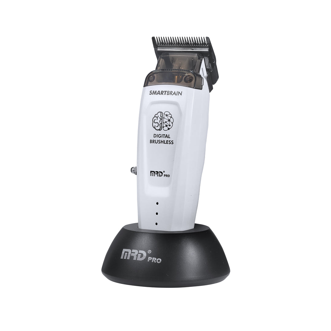 Smart Brain Digital Brushless Clipper – White