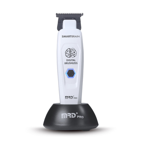 Smart Brain Digital Brushless Trimmer – White