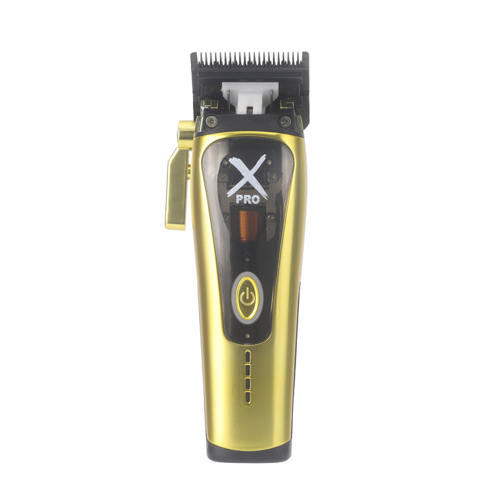 X-Pro Clipper With IN2 Vector Motor and Diamond Cut Blade – Gold