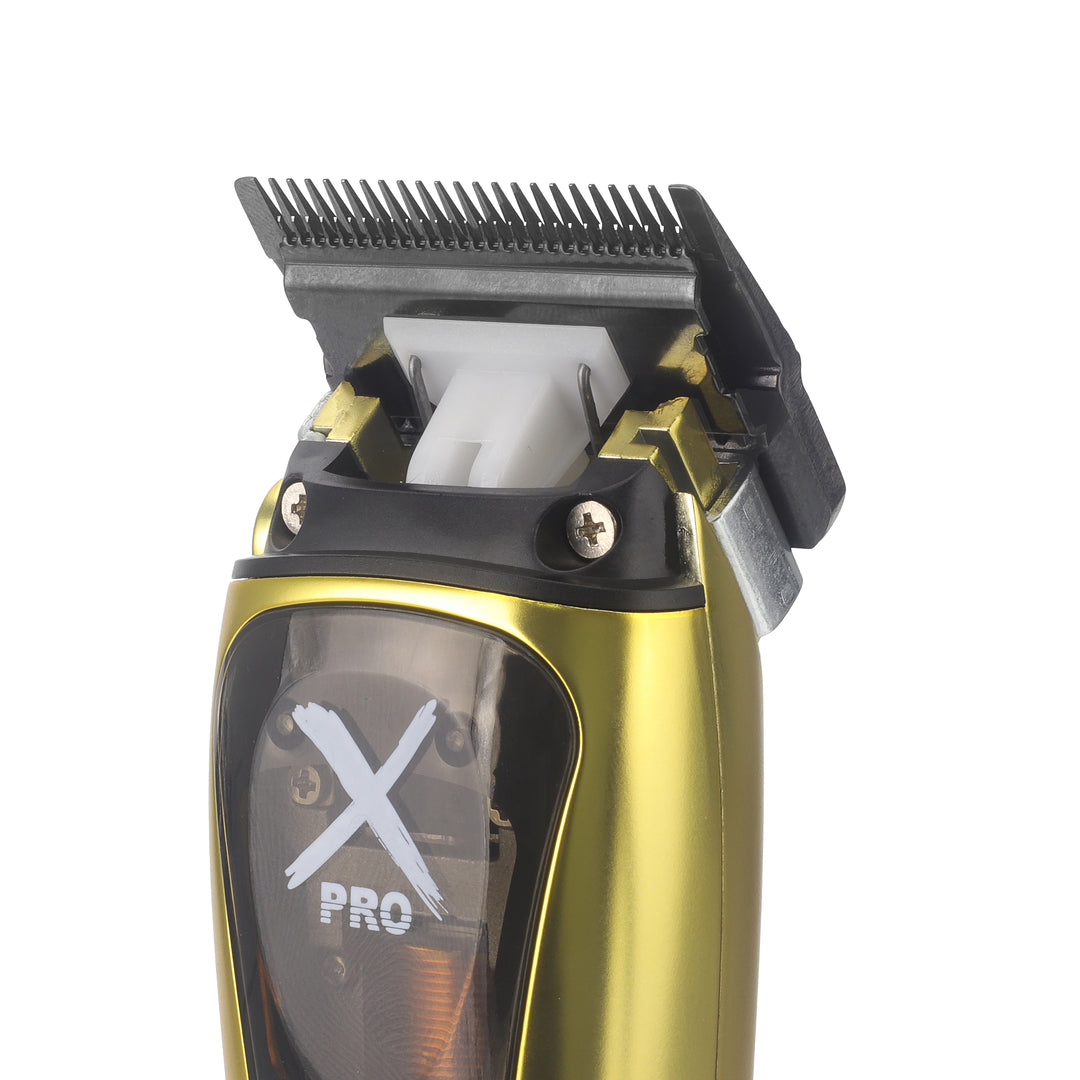 X-Pro Clipper With IN2 Vector Motor and Diamond Cut Blade – Gold