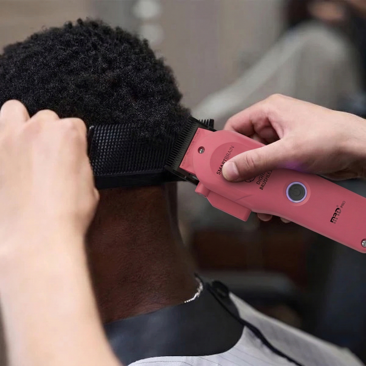 Precision Smart Brain Digital Brushless Clipper – Pink