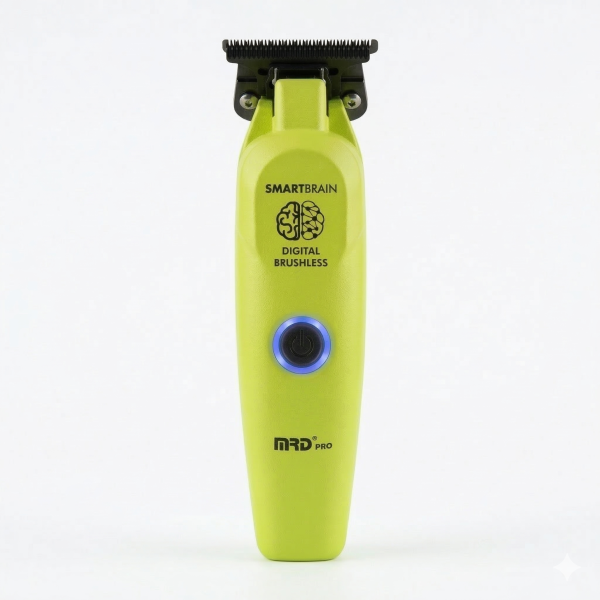 Precision Smart Brain Digital Brushless Trimmer - Green