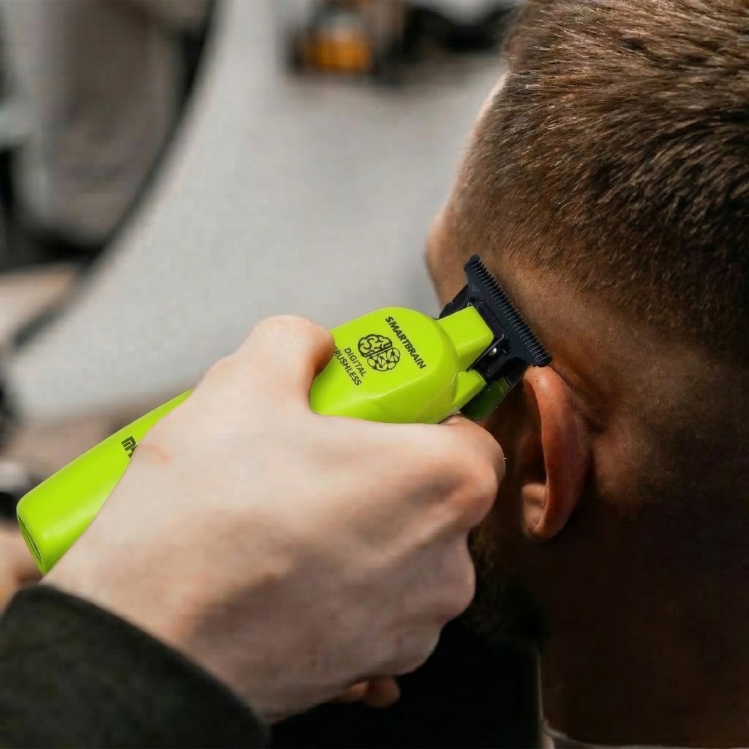 Precision Smart Brain Digital Brushless Trimmer - Green
