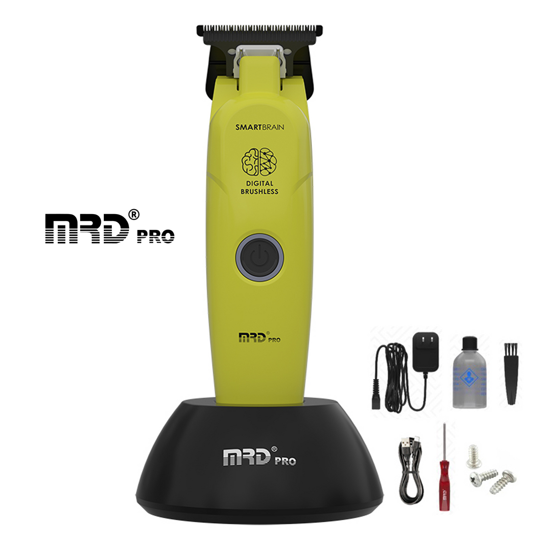 Precision Smart Brain Digital Brushless Trimmer - Green