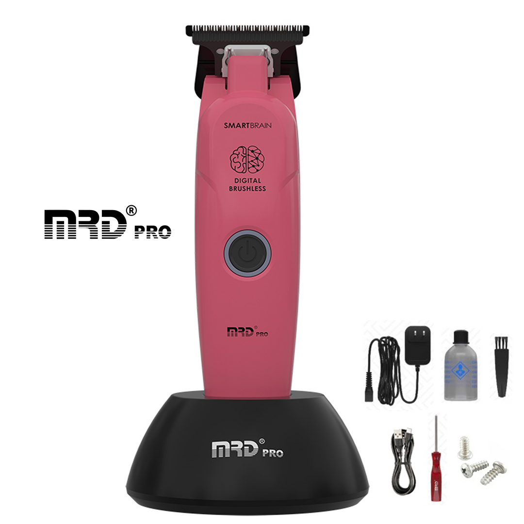 Precision Smart Brain Digital Brushless Trimmer - Pink