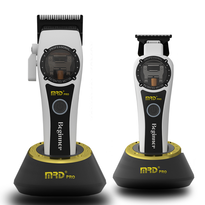 Vector Clipper & Trimmer Duo – White