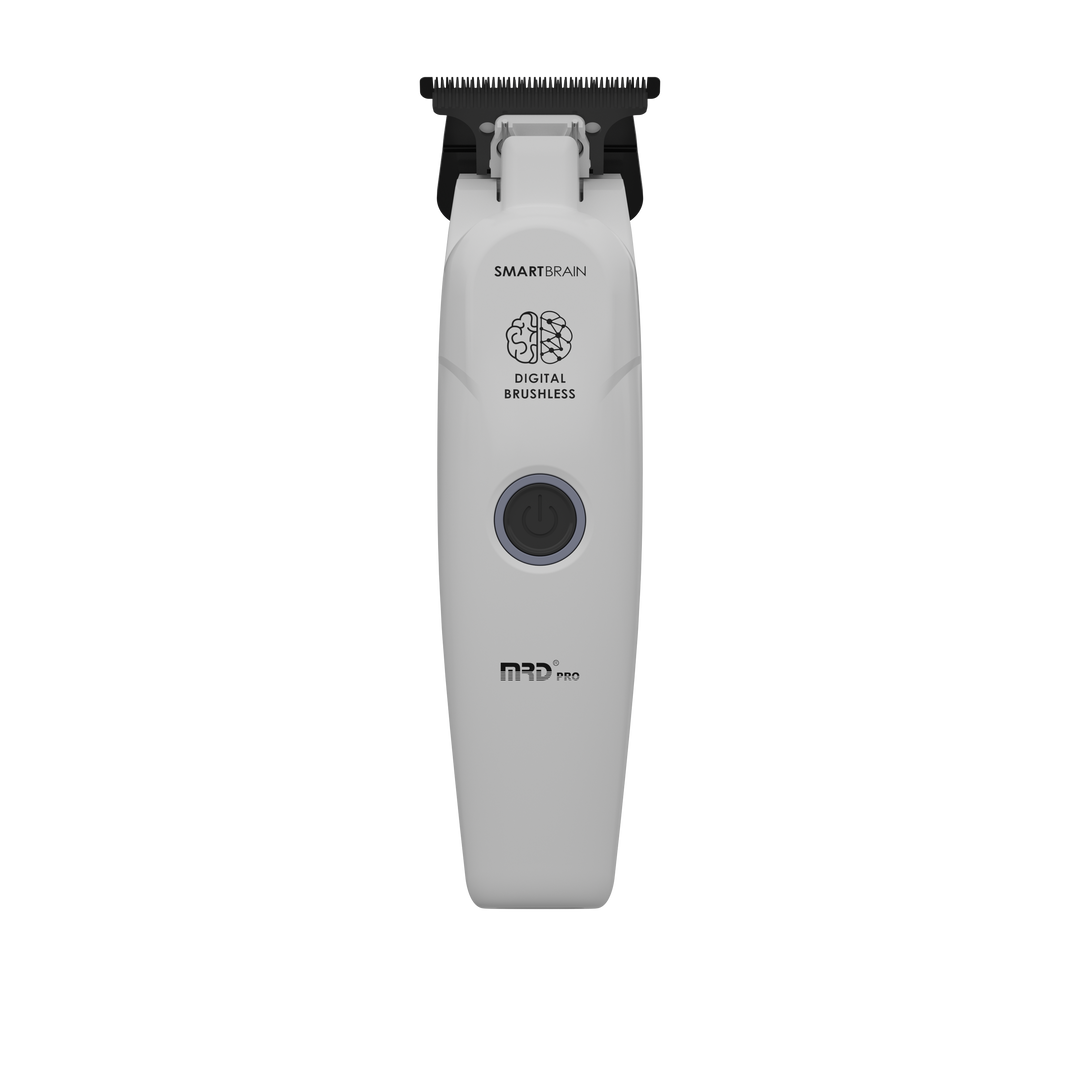 Precision Smart Brain Digital Brushless Trimmer - White