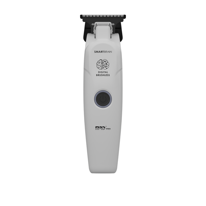 Precision Smart Brain Digital Brushless Trimmer - White