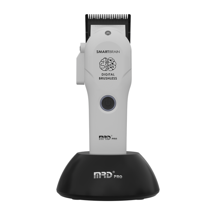 Precision Smart Brain Digital Brushless Clipper – White