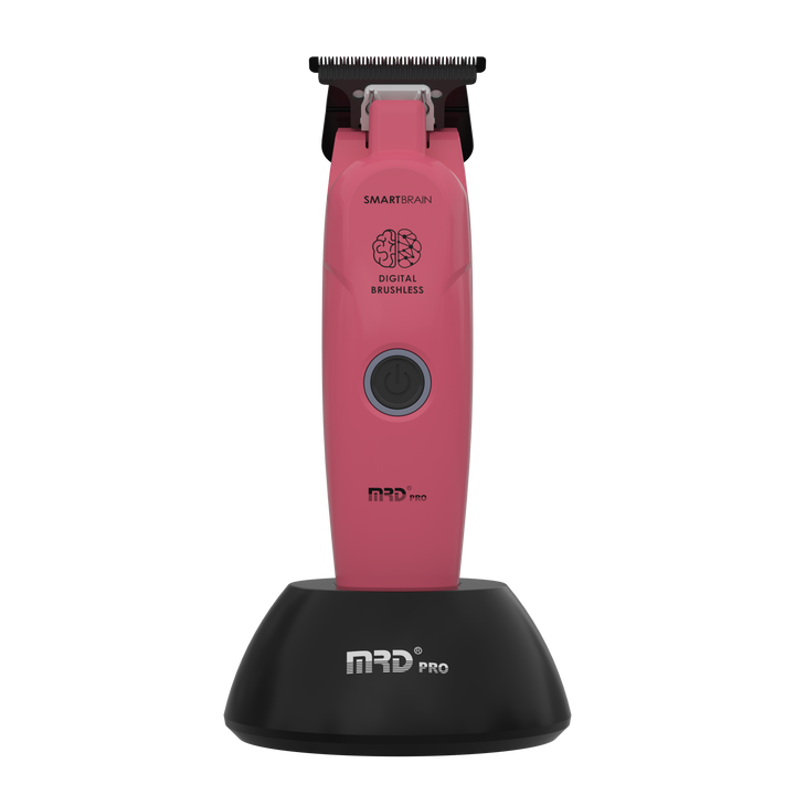 Precision Smart Brain Digital Brushless Trimmer - Pink